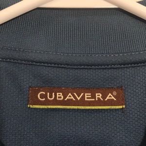 Cubavera (Blue) Very nice long sleeve golf shirt